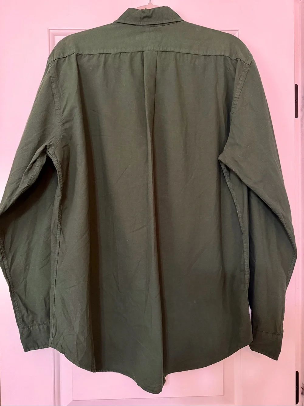 Polo Ralph Lauren Dark Green Button-Down Oxford Slim Fit Stretch Shirt 2XL NWT